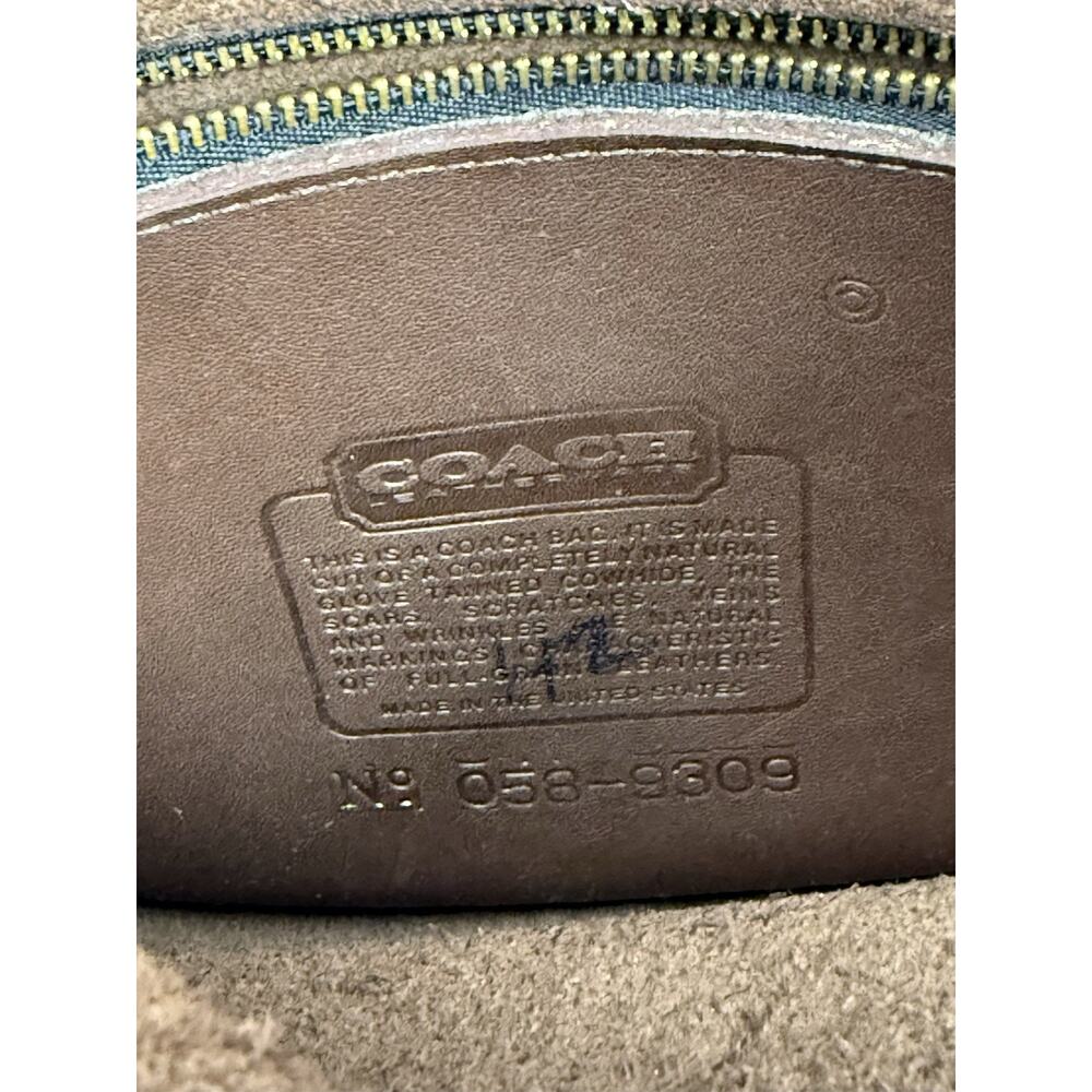 Vintage Rare Coach Dark Brown Leather Saddle Bag Classic Crossbody Bonnie Cashin - Picture 7 of 16